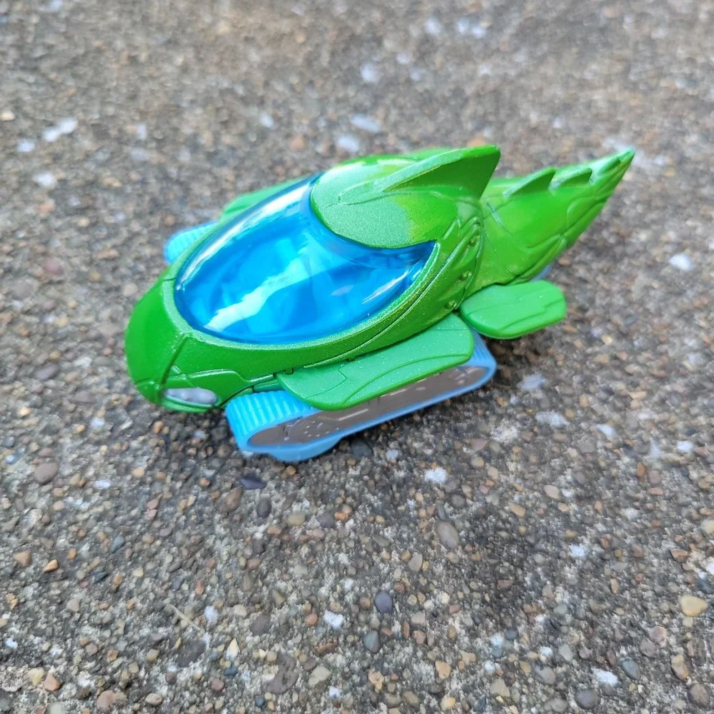 PJ MASKS Action Figures CATBOY GEKKO Vehicle Kids Toy Lot Green Blue